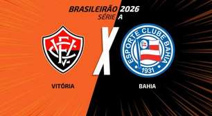 Vitória x Bahia, AO VIVO, com a Voz do Esporte, às 14h30