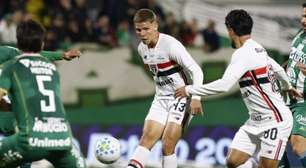 São Paulo perde para a Chape e chega a três meses sem vencer no Brasileirão