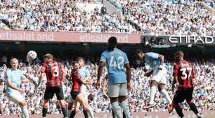 Manchester City vira no fim e bate Bournemouth na estreia na Premier League