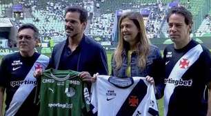 Futuro investidor da SAF do Vasco aparece ao lado de Leila Pereira