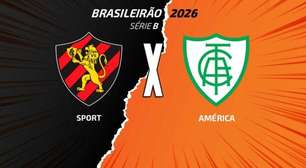 Sport x América-MG: Onde assistir, escalações e arbitragem