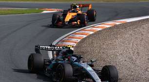 F1: Antonelli elogia Russell após pódio na Holanda: "Foi um grande companheiro"