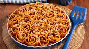Receita de Lasanha Invertida com Carne de Panela Suculenta