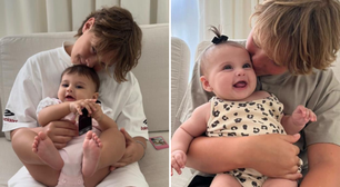 Amanda Kimberlly celebra aniversário de Davi Lucca com fotos ao lado de sua filha Helena