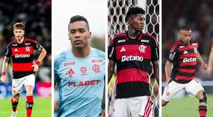 Léo Pereira, De La Cruz, Vitão e Alex Sandro: os lesionados do Flamengo