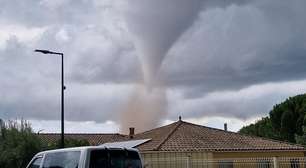 Tornado raro atinge cidade no sul da França deixando dezenas de feridos e desabrigados