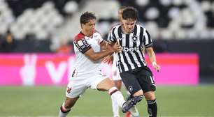Com reação no fim, Botafogo perde para o Athletico-PR no Nilton Santos