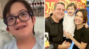 Influenciador mirim com síndrome de Down é internado com infecção grave: 'Emergência'