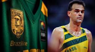 Seleção Brasileira homenageia Oscar Schmidt em jogo em Brasília