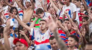 Torcida do Fortaleza responde e clube divulga nova parcial de público