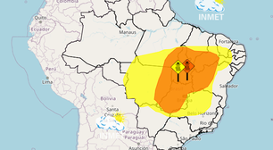 Inmet alerta para tempestades em sete estados nesta quarta-feira; veja onde