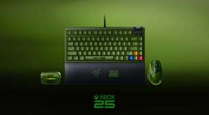 Razer celebra 25 anos de Xbox com coleção especial de periféricos