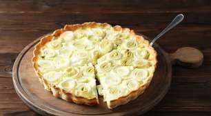 Esta quiche de alho-poró é a receita fácil e saudável que faltava para o seu lanche da tarde