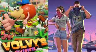 Devolver Digital cumpre promessa e anuncia jogo com lançamento no mesmo dia de GTA 6: Volty's Adventure