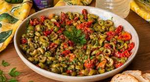 Receita rápida de dip mediterrâneo para encantar no sabor