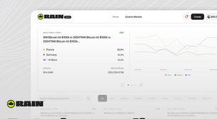 Rain Trade adota modelo descentralizado em mercados preditivos