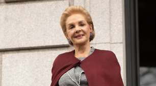 Carolina Herrera, hoje aos 87 anos: 'Não gosto de comida sofisticada, então como muitos pratos simples de peixe e vegetais'