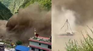 Veja imagens da enchente em rio que devastou o Nepal
