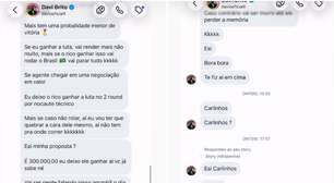 A declaração de Nego do Borel direcionada a Davi Brito