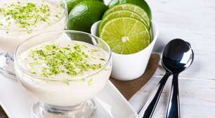 Mousse fit de limão sem forno: simples, leve e deliciosa