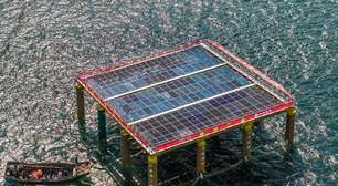 Inovação na China: o primeiro parque solar flutuante do mundo feito de bambu estreia em alto-mar para gerar energia limpa