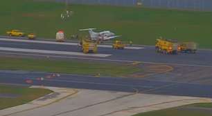 Voos do Santos Dumont são redirecionados para o Galeão após acidente com avião de pequeno porte