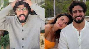 Veja a reação de Thaila Ayala ao raspar cabelo de Renato Góes
