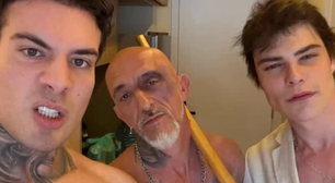 Cristian Cravinhos causa revolta ao posar com taco após gravação de conteúdo adulto