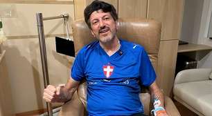 Lito Sousa se declara ao Palmeiras do hospital e diz que aprendeu com o clube a 'não desistir'