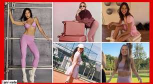 Moda fitness aposta na trend do rosa, com Sabrina Sato, Isis Valverde, Rafa Justus e mais famosas