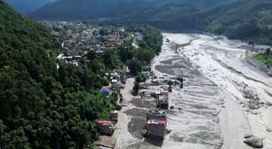 Entenda como avalanche provocou enchente mortal no Nepal; veja antes e depois