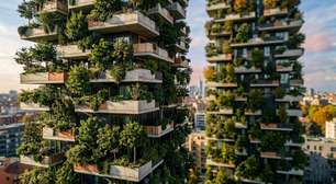 2 torres residenciais em Milão carregam centenas de árvores e transformam as varandas do Bosco Verticale em uma floresta vertical