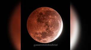 Eclipse cobre 96% da Lua e rende imagens impressionantes no interior de PE