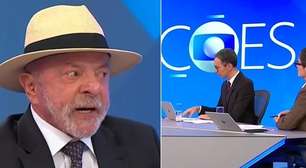 Desastre ao vivo: Tralli comete gafe inacreditável e perde o controle com Lula; veja o que ele fez