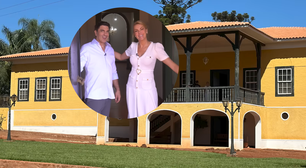 Construída em 1820, com cozinha industrial de 210 m², mais de 3 mil m² de grama e até vila italiana: fazenda de Ana Hickmann e Edu Guedes será cenário para casamento do casal no interior de SP