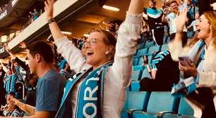 Vídeo: torcida do Grêmio faz a festa no estádio do Inter