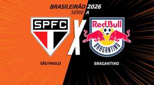 São Paulo x RB Bragantino: onde assistir, escalações e arbitragem