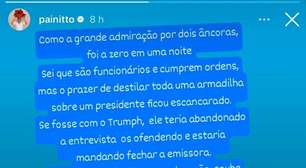 Pai de Anitta critica entrevista de Lula no 'Jornal Nacional' e detona Globo: 'Ridícula e covarde'