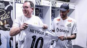 Santos parcela dívida milionária com Neymar em até 80 meses