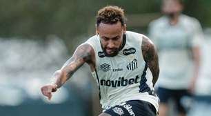 Neymar apresenta quadro gripal e desfalca treino do Santos