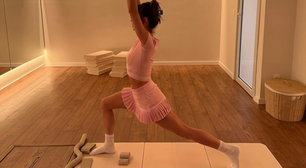 Vai treinar? Moda fitness em tons claros de rosa conquista de Isis Valverde, Sabrina Sato e Rafa Justus