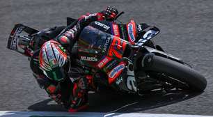 MotoGP: Bezzecchi quebra recorde e lidera classificatório no GP de Aragão; Moreira fica no Q1