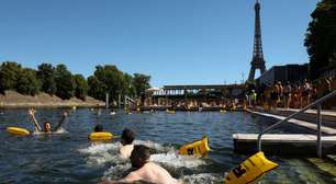 Temporada de verão tem 'recorde' de visitantes nos locais de banho em Paris