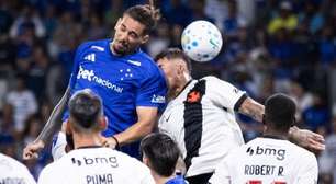 Vasco e Cruzeiro medem forças em histórico equilibrado; veja os números