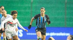 Grêmio e São Paulo empatam na ida das quartas do Brasileirão Feminino