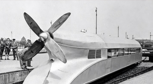 Em 1931, um engenheiro alemão construiu um trem com uma hélice de avião - ele quebrou um recorde mundial e acabou fracassando justamente por sua genialidade