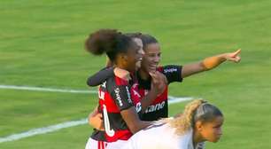 Brasileirão Feminino: Flamengo marca cedo e sai na frente nas quartas