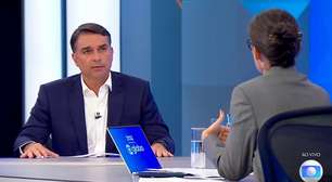Eduardo Bolsonaro errou ao agradecer Trump por tarifas contra Brasil, diz Flávio em sabatina na Globo