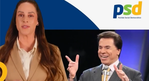 Filha de Silvio Santos usa fotos do pai e Teleton em horário eleitoral