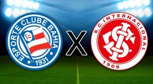 Bahia x Internacional pelo Brasileirão: onde assistir ao vivo, horário e escalação